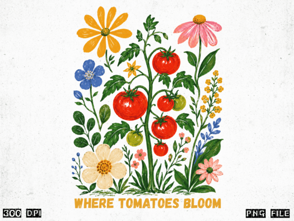 Blooming Creativity: Using Garden Floral PNG Designs