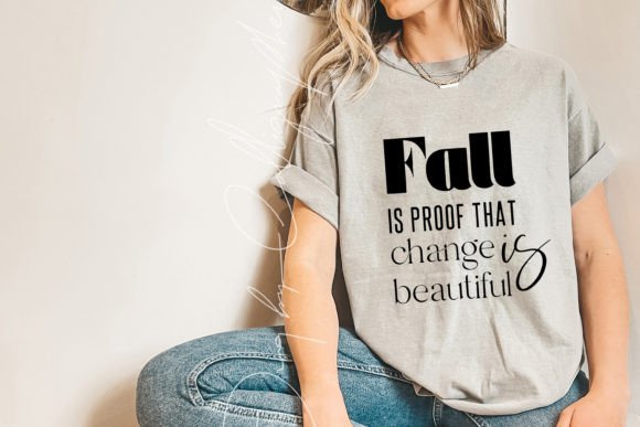 Celebrate Autumn with the Fall is Proof SVG Shirt Design