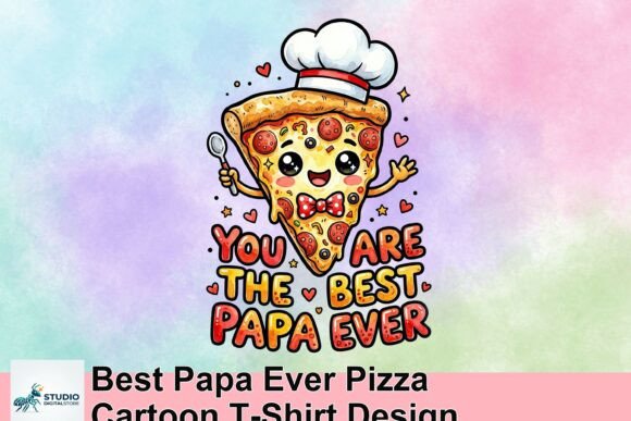 Celebrate Dad with This Charming Pizza Papa Design