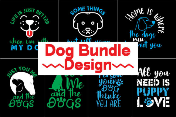 Dog Bundle: The Ultimate T-Shirt Design Collection for Lovers