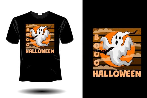 Unlocking Halloween Charm: Retro Vintage Design Mockups